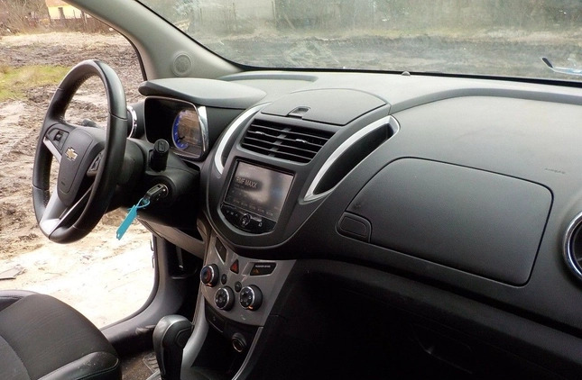 Chevrolet Trax cena 20900 przebieg: 159622, rok produkcji 2013 z Radków małe 497